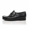 PINOSO Mocassins / Chaussures Bateau Homme Noir