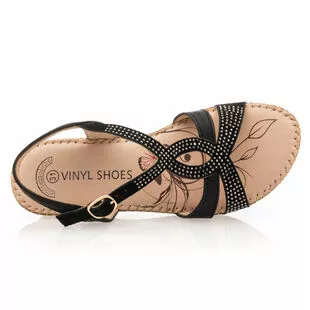 Vinyl Shoes Sandales / Nu-pieds Fille Noir – Image 6