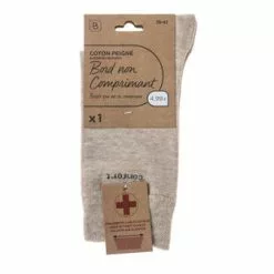 Chaussettes Et Collants Homme Beige