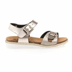 Bio Divina Sandales / Nu-pieds Fille Jaune