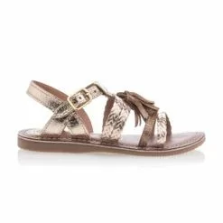 L'ATELIER TROPÉZIEN Sandales / Nu-pieds Fille Jaune