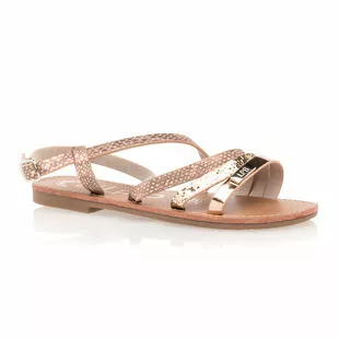 LES PETITES BOMBES Sandales / Nu-pieds Fille Jaune – Image 2