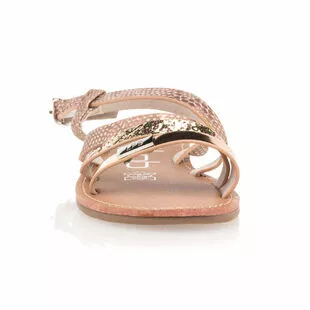 LES PETITES BOMBES Sandales / Nu-pieds Fille Jaune – Image 3