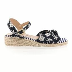 3 Pommes Sandales / Nu-pieds Fille Bleu