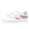 Color Block Baskets / Sneakers Fille Blanc