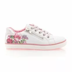Pretty Stories Baskets / Sneakers Fille Blanc