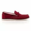 Trek Stone Mocassins / Chaussures Bateau Homme Rouge