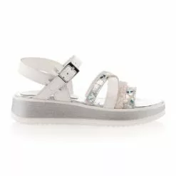 Fresh Poésie Sandales / Nu-pieds Fille Blanc