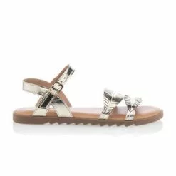 3 Pommes Sandales / Nu-pieds Fille Jaune