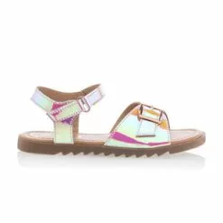 3 Pommes Sandales / Nu-pieds Fille Rose