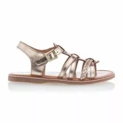 Les Fées De Bengale Sandales / Nu-pieds Fille Jaune