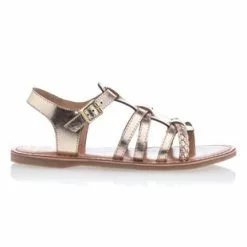 Les Fées De Bengale Sandales / Nu-pieds Fille Jaune