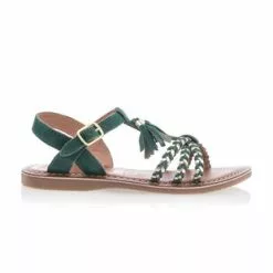 L'ATELIER TROPÉZIEN Sandales / Nu-pieds Fille Vert
