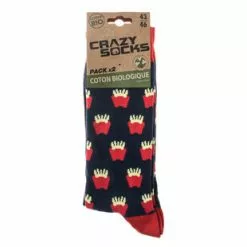 CRAZY SOCKS Chaussettes Et Collants Homme Bleu